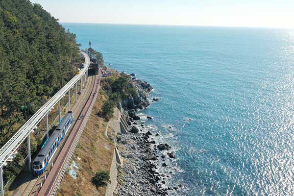 해운대 블루라인파크 해변열차(편도1회 탑승)