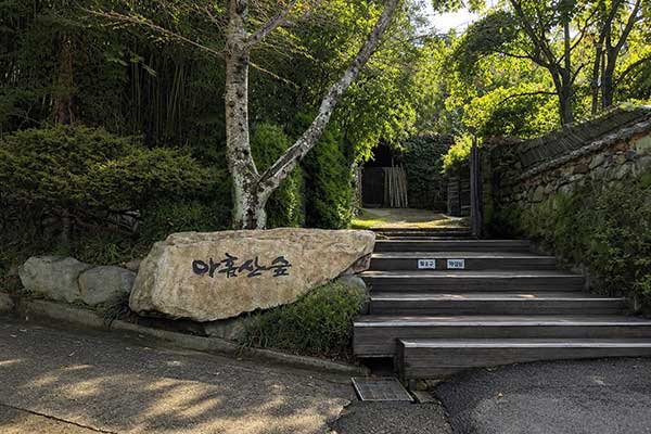 기장 아홉산 숲