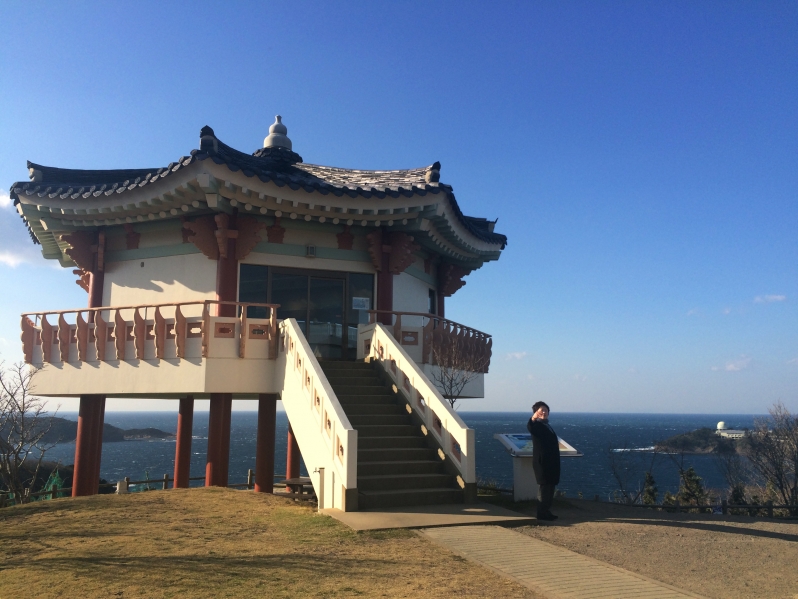 한국전망대와 조선 역관사 순국비